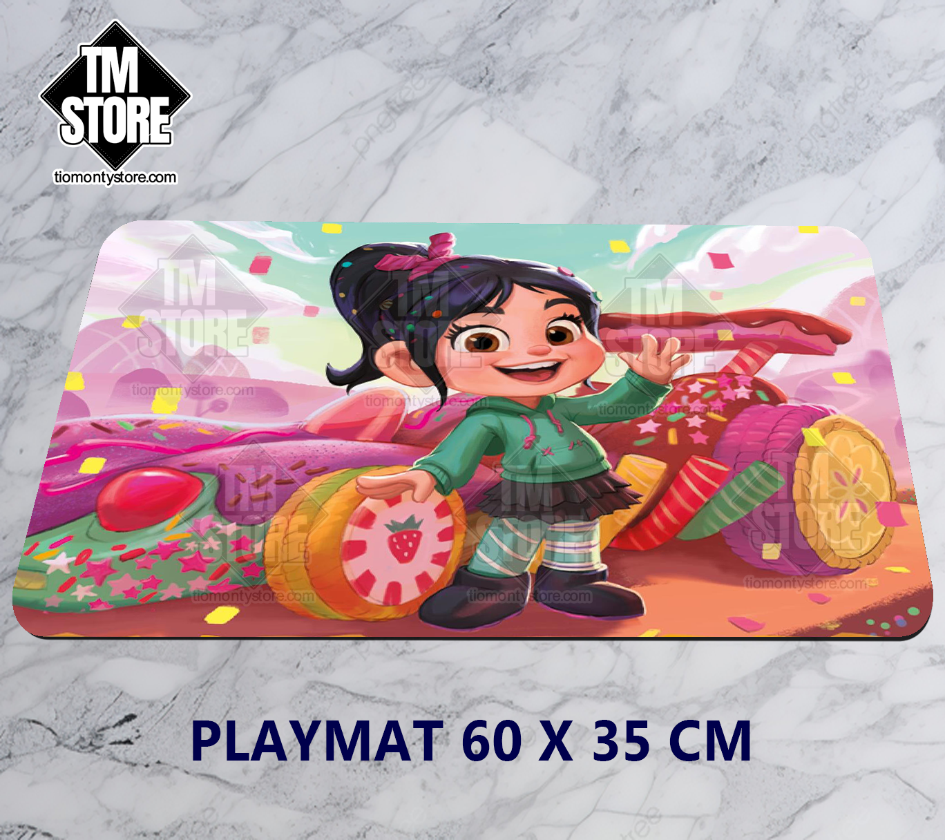 Playmat Lorcana Vanellope Von Schweetz Sugar Rush Champ
