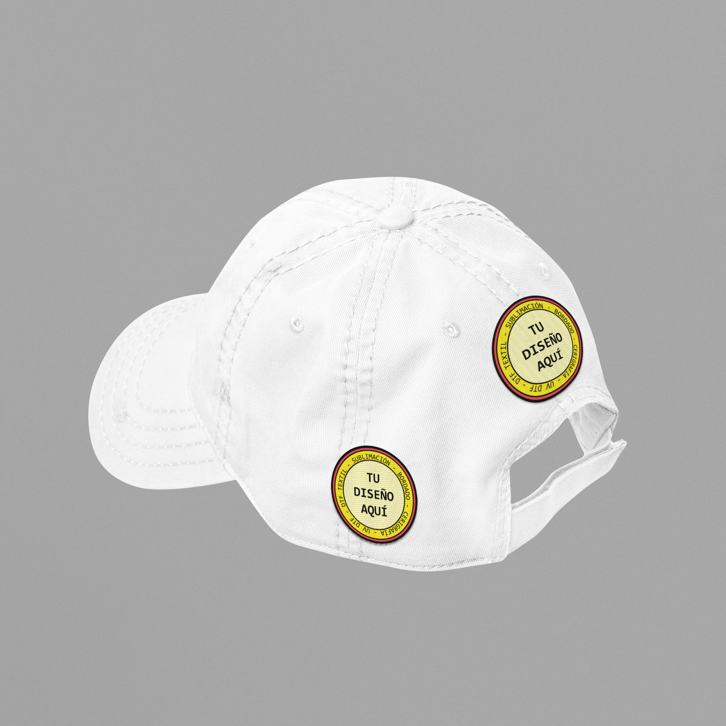 DTF Printed Curved Visor Cap