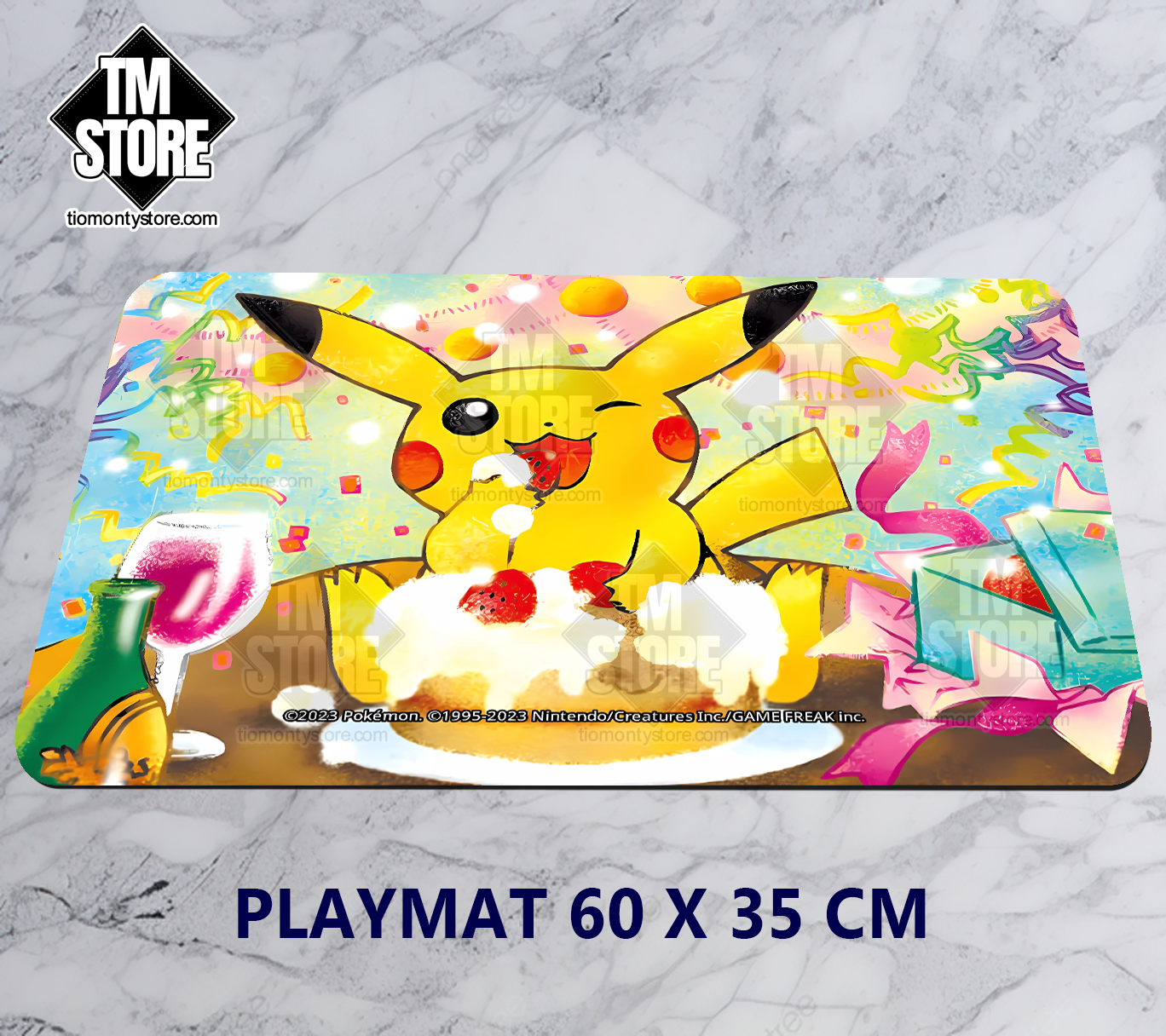 Playmat Pokémon Pikachu Birthday - Natta Wake
