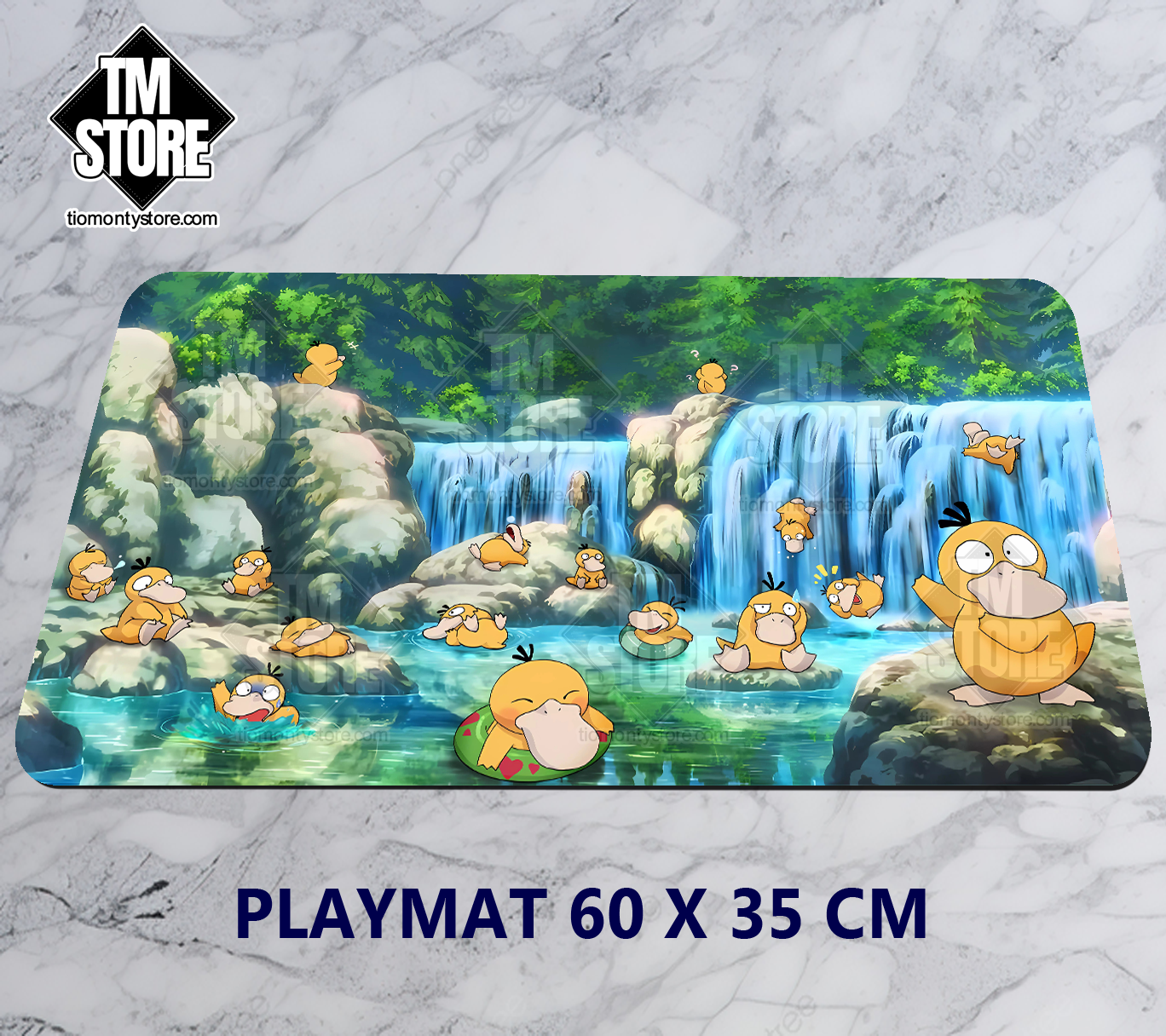 Pokémon Psyduck River Playmat