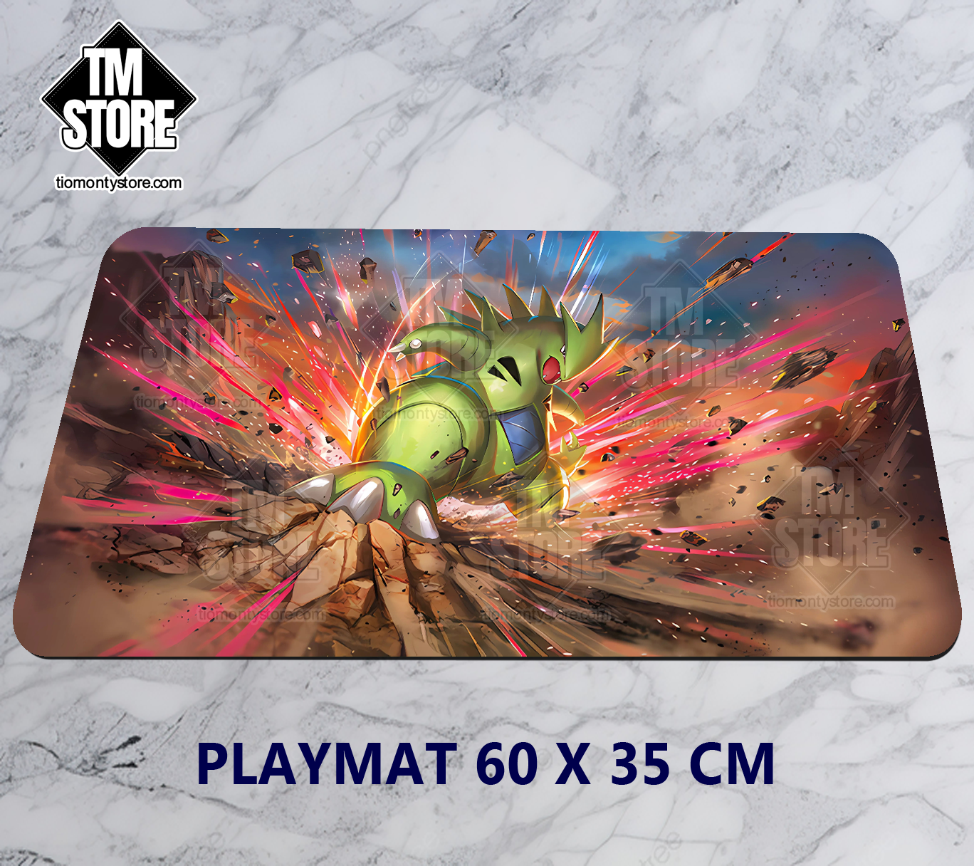 Playmat Pokémon Tyranitar Battle Styles Booster Art