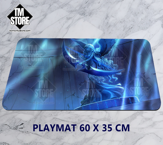 Playmat Yu-Gi-Oh Angel Statue Azurune