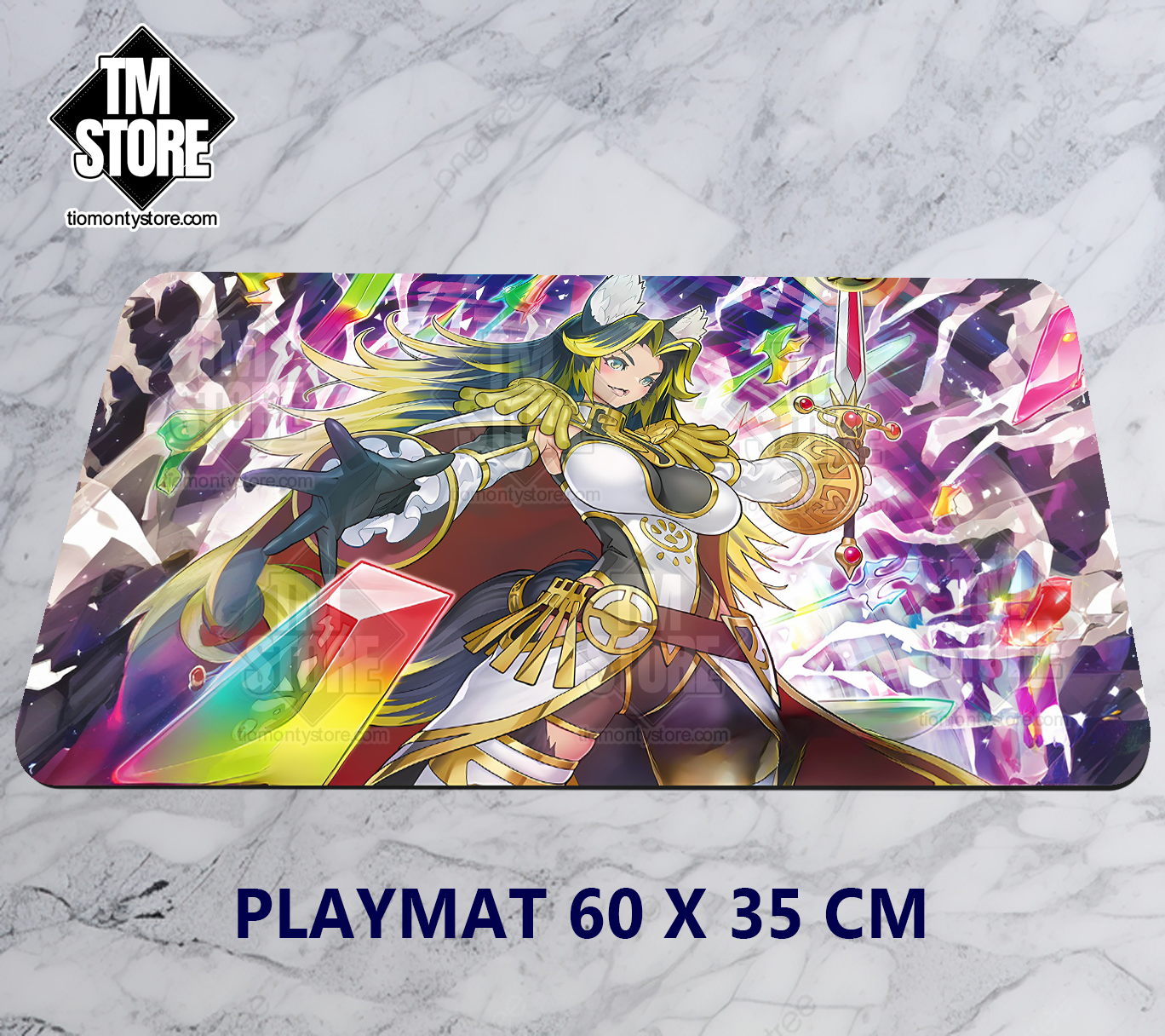 Playmat Yu-Gi-Oh Animagica Leader Rush Duel