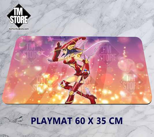Playmat Yu-Gi-Oh Apple Magician Girl OCG