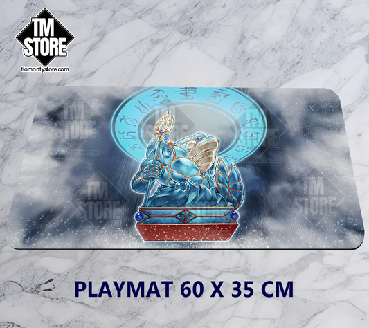 Playmat Yu-Gi-Oh Barrier Statue Of The Torrent