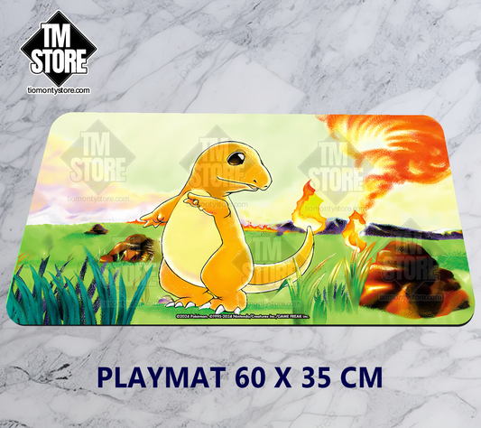 Playmat Pokémon Base Set Charmander