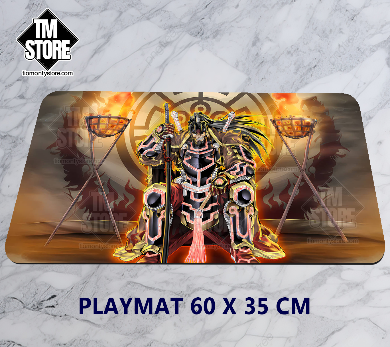 Playmat Yu-Gi-Oh Battle Shogun of the Six Samurai