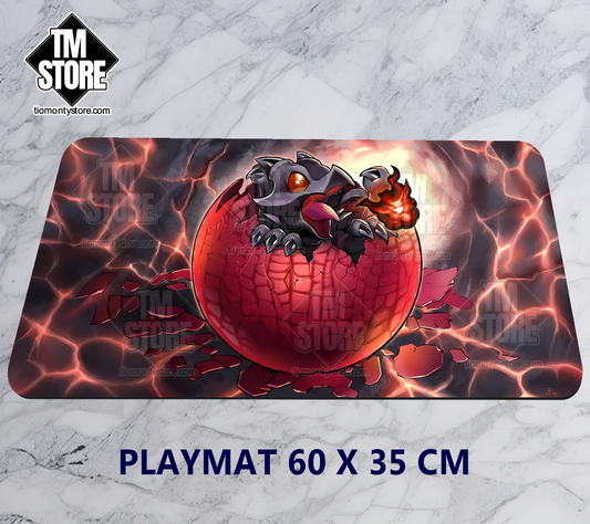 Playmat Yu-Gi-Oh Black Dragon's Chick (Rush Duel)