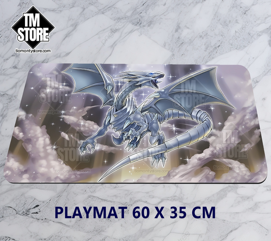 Playmat Yu-Gi-Oh Blue Eyes White Dragon Op. 6
