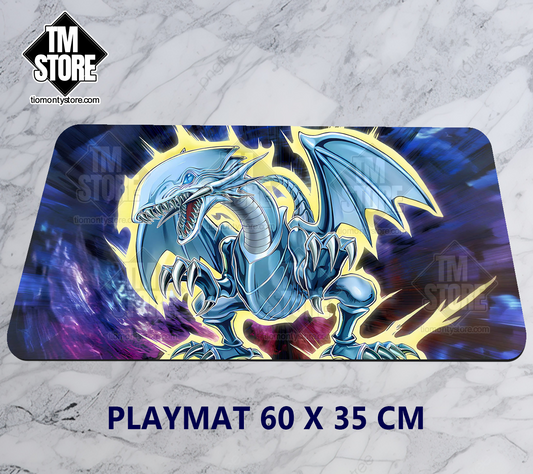 Playmat Yu-Gi-Oh Blue Eyes White Dragon Op.9