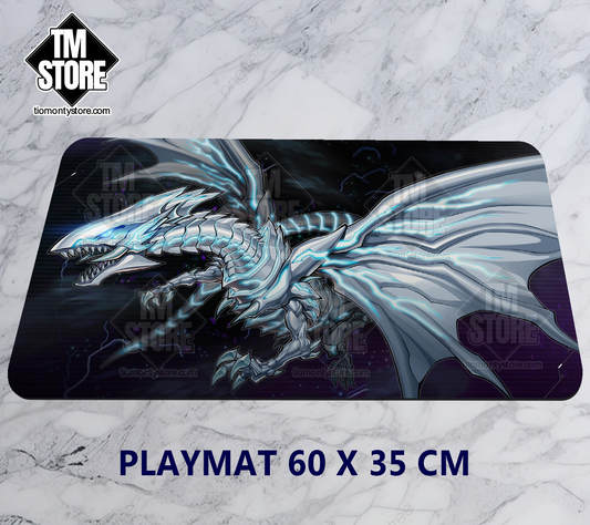 Playmat Yu-Gi-Oh Blue Eyes alternative White Dragon
