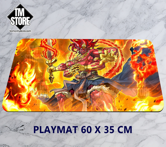 Playmat Yu-Gi-Oh Cataclysmic Scorching Sunburner