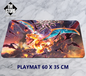 Playmat Pokémon - Charizar Obsidian Flames Booster Art