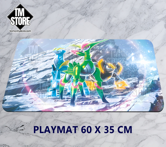 Playmat Pokémon Cyber ​​Jurge Booster art