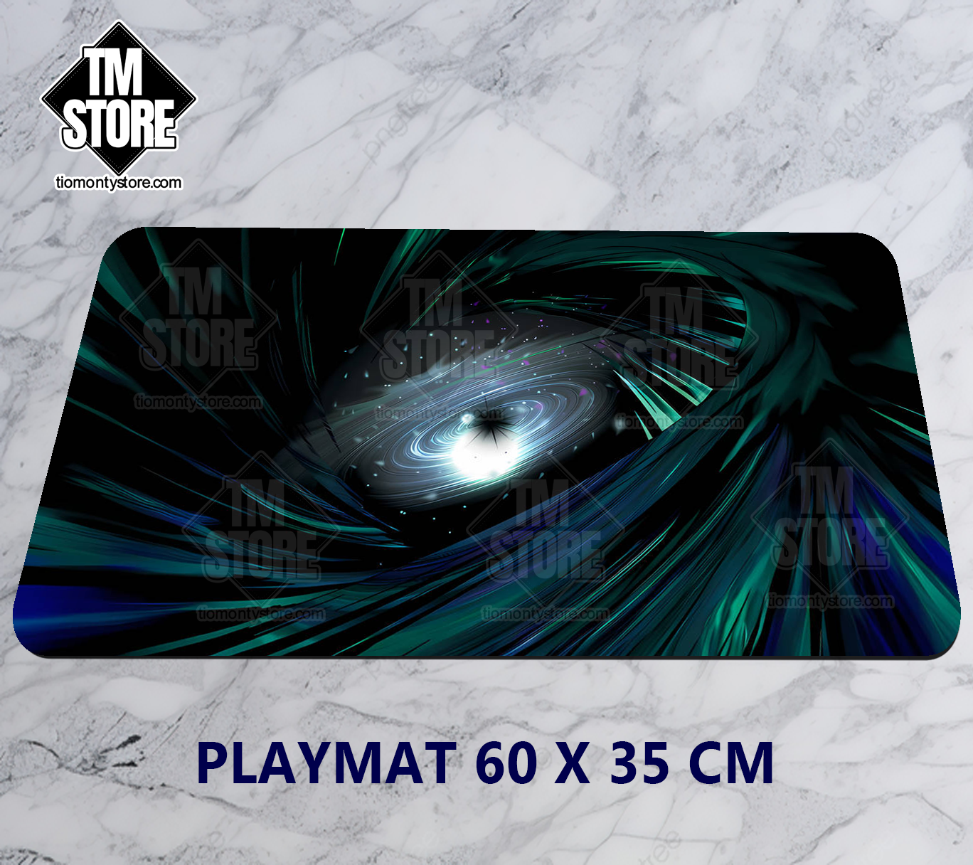 Playmat Yu-Gi-Oh Dark Hole