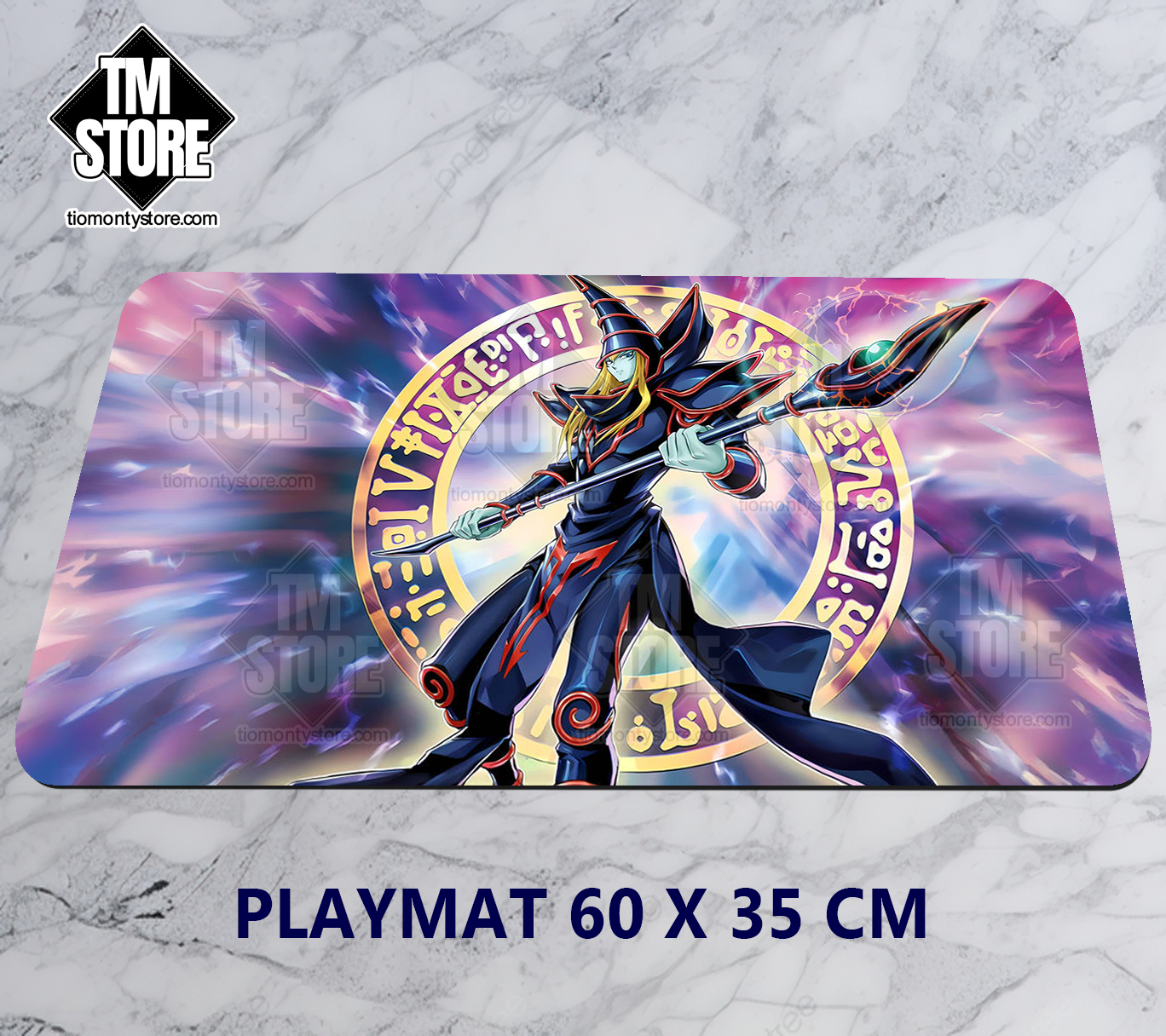 Playmat Yu-Gi-Oh Dark Magician Op. 8 – TM Store