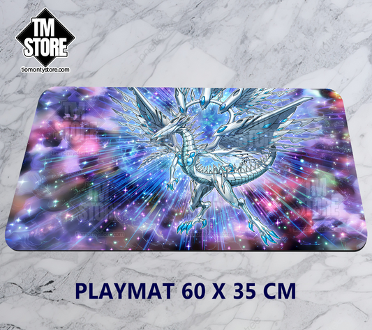 Playmat Yu-Gi-Oh Deep Eyes White Dragon