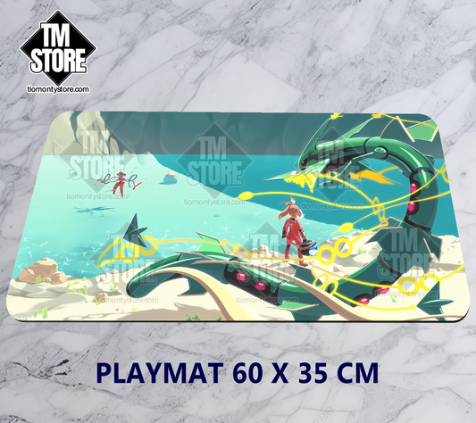 Playmat Pokémon - Deoxys Vs. M. Rayquaza