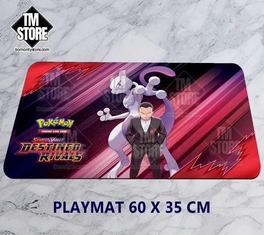 Playmat Pokémon - Destined Rivals Booster Art op1