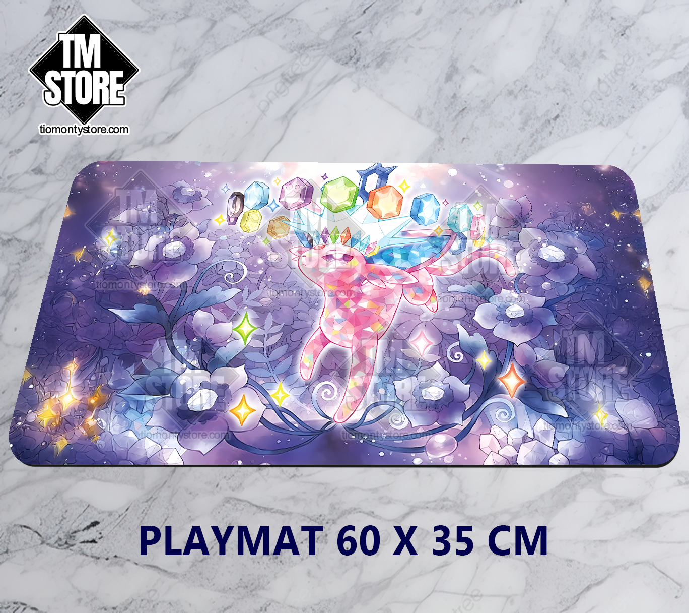 Pokémon Playmat - Espeon EX AA ​​Prismatic