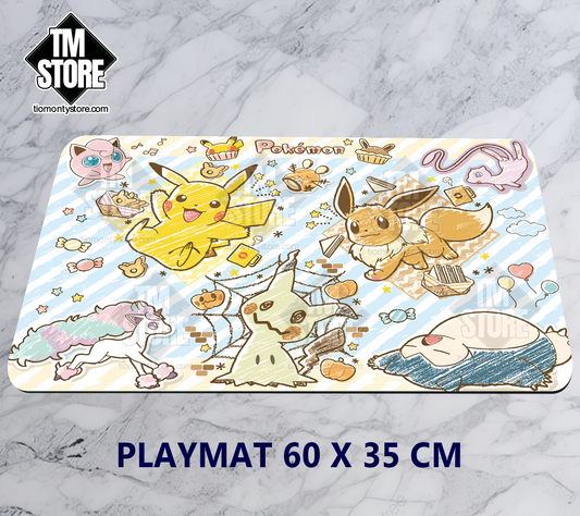 Pokémon Playmat Pokémon Party Op.8