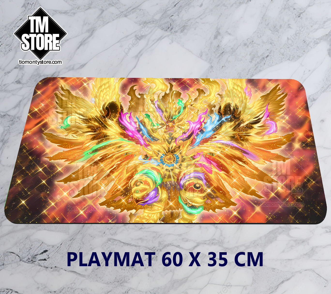 Playmat Yu-Gi-Oh - Garunix Eternity, Hyang of the Fire Kings