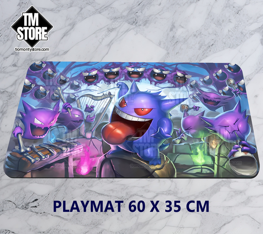 Pokémon Playmat - Gengar's party