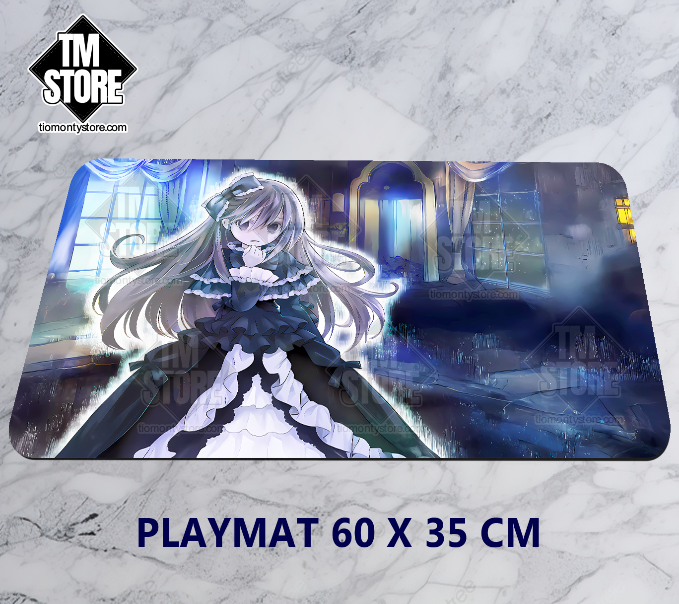 Playmat Yu-Gi-Oh - Ghost Belle Haunted Mansion