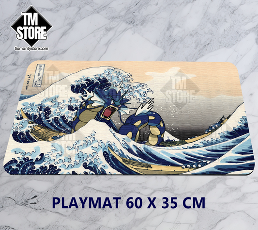 Playmat Pokémon Gyarados The Great Wave off Kanagawa