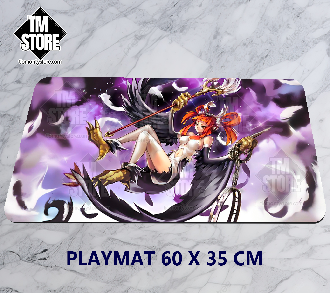Playmat Yu-Gi-Oh Harpie Channeler OCG