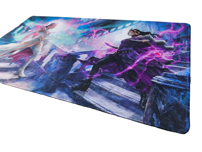 Playmat bordes cosidos MTG - FRA Liliana the Faultless vs Liliana the Repentant