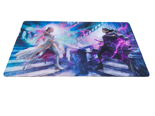 Playmat bordes cosidos MTG - FRA Liliana the Faultless vs Liliana the Repentant