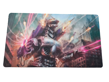 Playmat bordes cosidos MTG - IKO Mechagodzilla the Weapon
