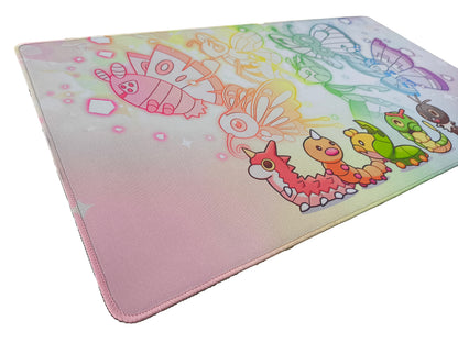 Playmat bordes cosidos Pokemon - Evolved worms