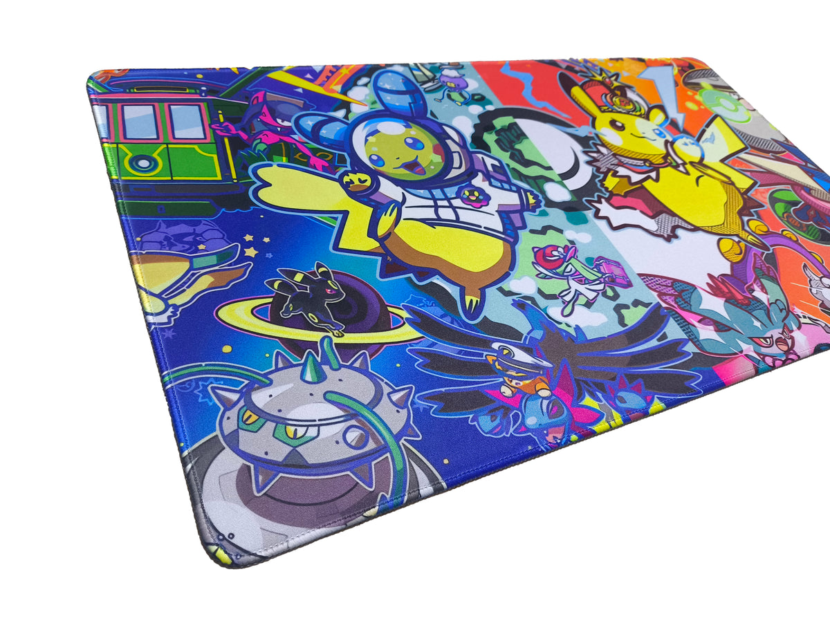 Playmat bordes cosidos Pokemon - Pikachu WC