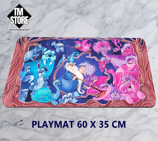 Playmat Lorcana - Madam Mim & Merlin