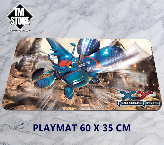 Pokémon Mega Heracross XY Playmat