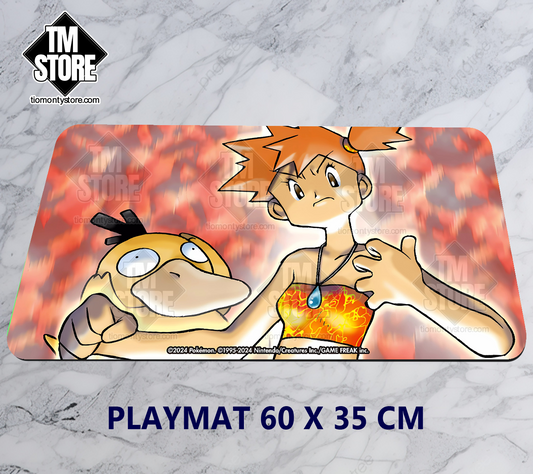 Playmat Pokémon Misty's Wrath