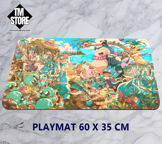 Pokémon Playmat - Pokemon Beach