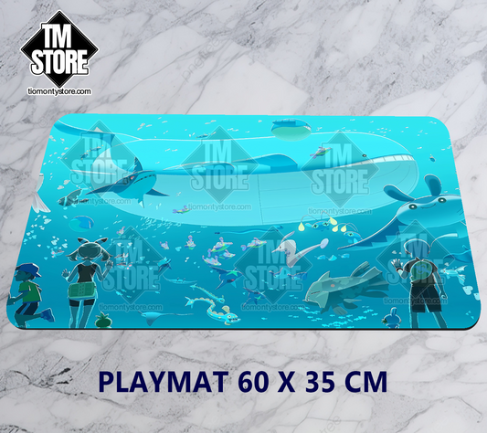 Pokémon Playmat - Pokemon Hoen Aquarium