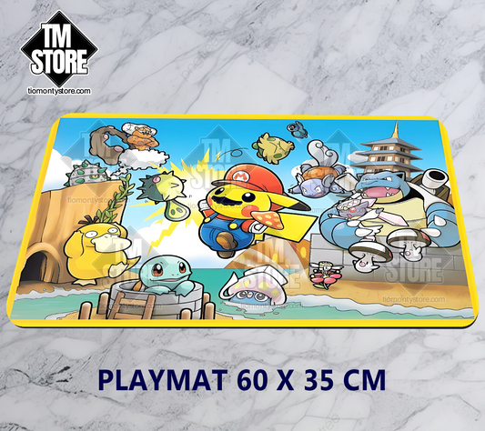 Pokémon Playmat - Pokemon x Mario Bros