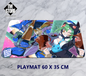 Digimon Playmat - Shinomiya Rina