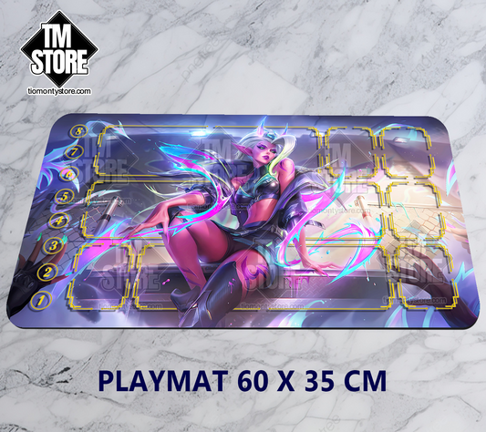 Playmat Riftbound LoL- Street Demon Zyra
