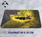 Playmat MTG - Sulfurous Springs Dominaria Art