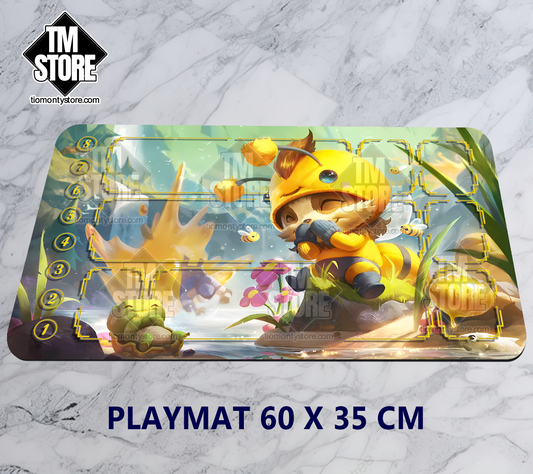 Playmat Riftbound LoL- Teemo Bee