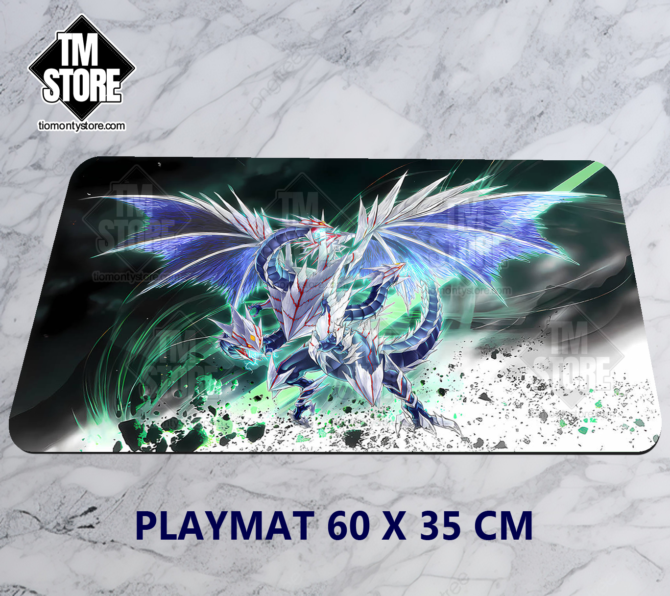 Yu-Gi-Oh Playmat - Trishula, Dragon of The Ice Barrier