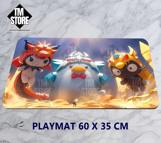 Playmat Yu-Gi-Oh Yugioh x Sanrio Ejiptian Gods