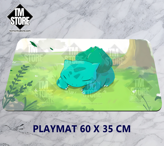 Playmat Pokémon Asleep Bulbasaur