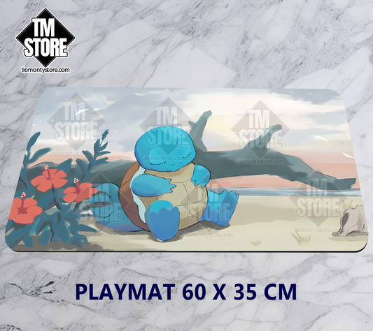 Playmat Pokémon Asleep Squirtle