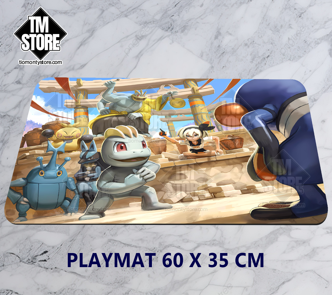 Playmat Pokémon Bea´s Fighting School